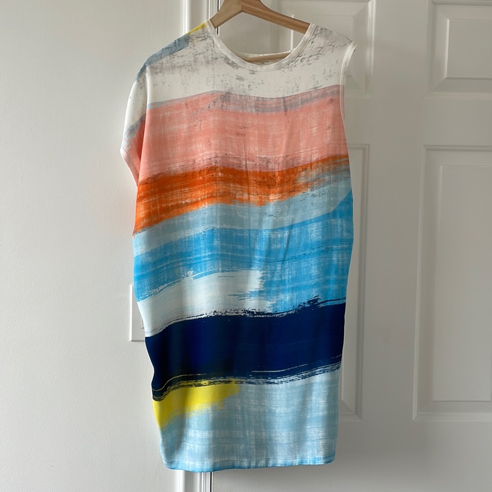 One shoulder dress Zara